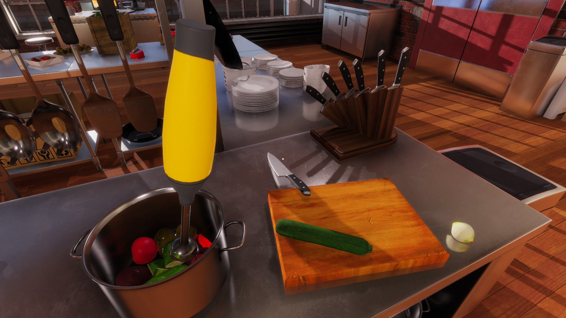 Virei Chef de Cozinha - APRESENTANDO O JOGO: COOKING SIMULATOR (PC  Gameplay) 